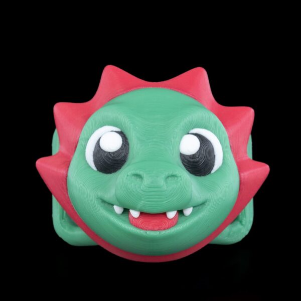 Dinosaurus kryt pro Airtag - Klíčenka
